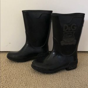 Luxury kids rain boots (D&G)